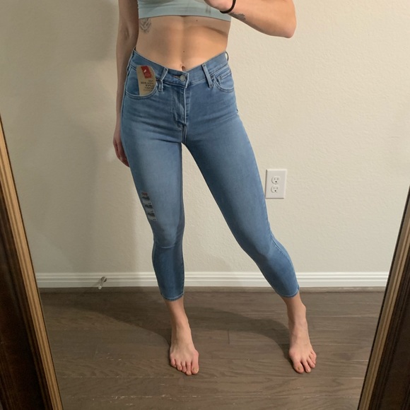 Levi’s 720 high rise skinny crop jean indie disco - Picture 2 of 15